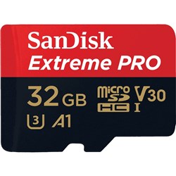 Sandisk 32gb Extreme Pro Micro SD